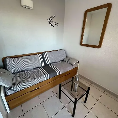 2 Pieces Avec Piscine Et Parking, A 300m De La Plage, Animaux Acceptes - Richelieu - Fr-1-702-32 Агд